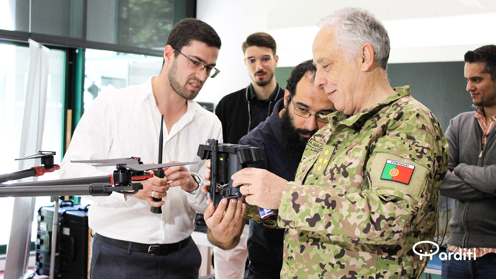 Visita do Almirante Silva Ribeiro no âmbito do projeto Sentinela Atlântica