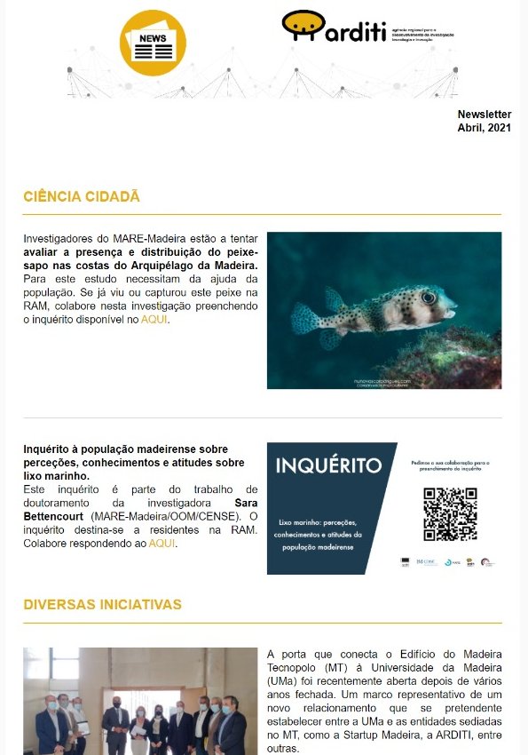 Newsletter Abril 2021