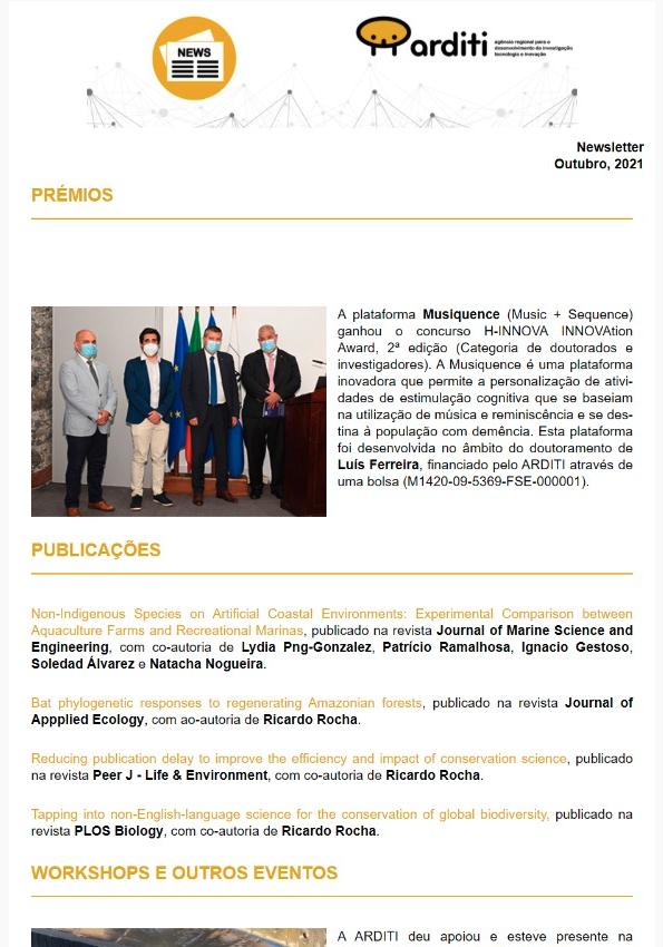 Newsletter Outubro 2021