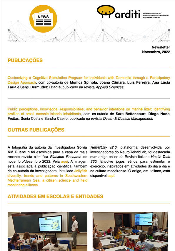 Newsletter Novembro 2022