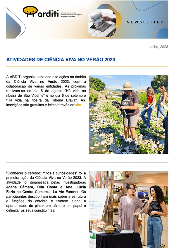 Newsletter Julho 2023