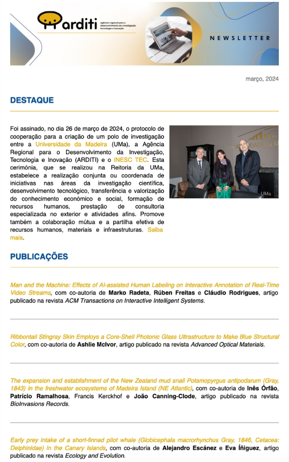 Newsletter Março 2024