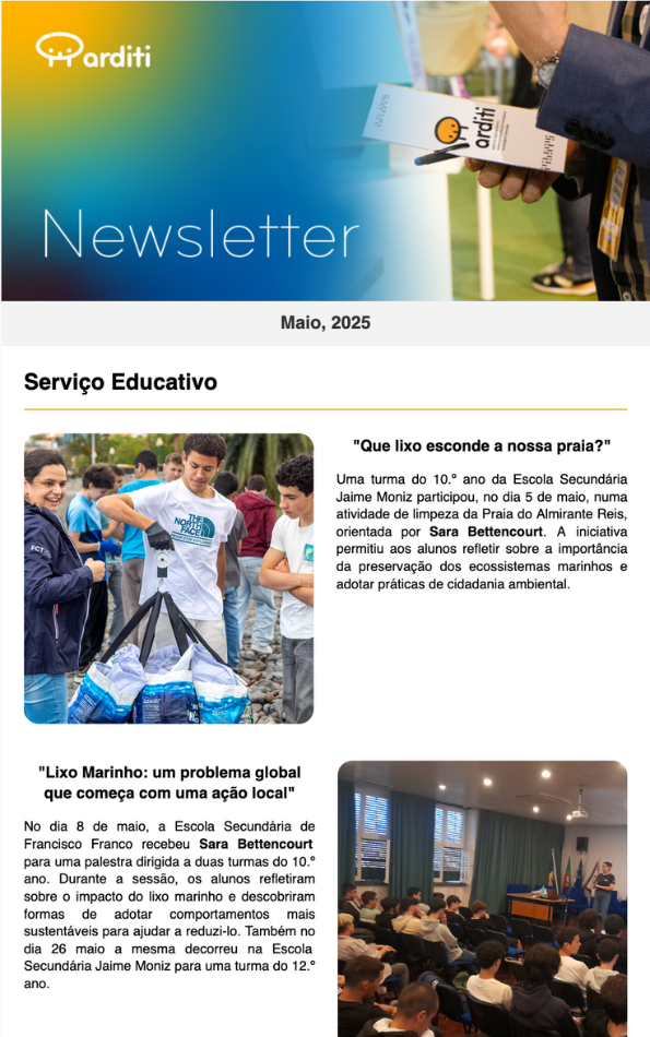 Newsletter Maio 2025