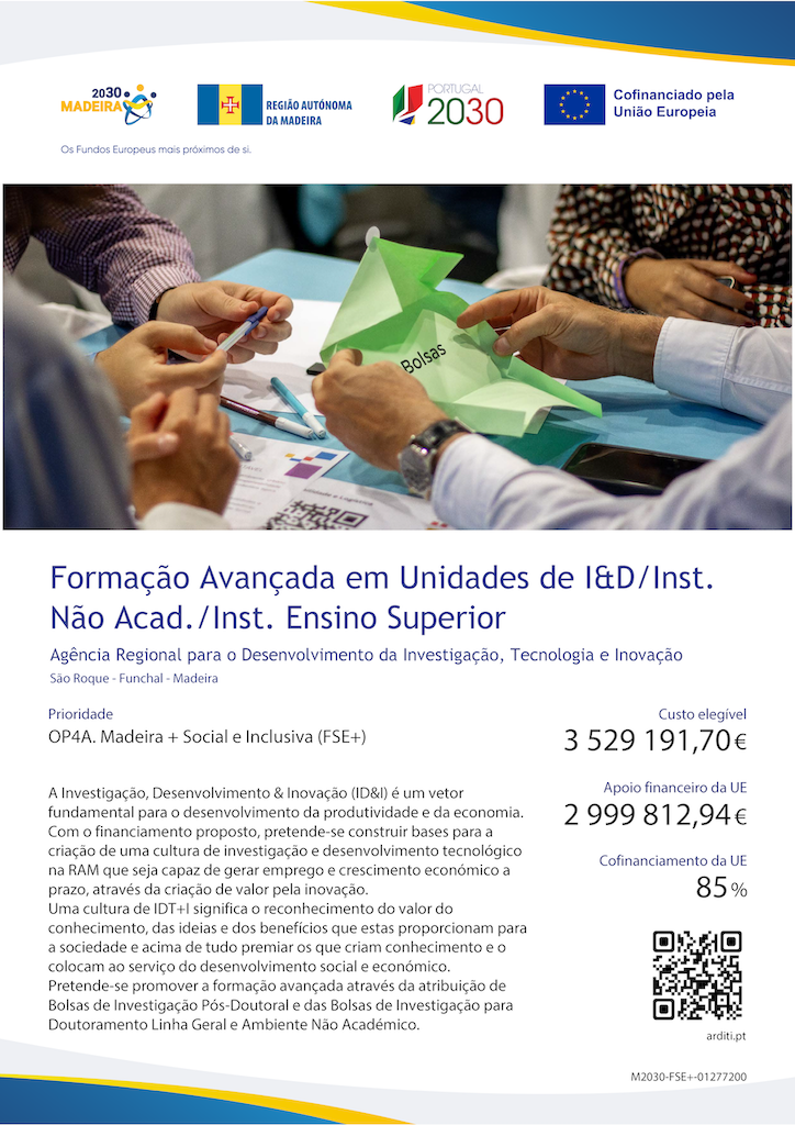 Ficha projeto Madeira 2030 FSE