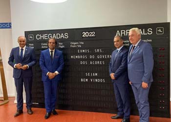 Visita da comitiva do Governo Regional dos Açores no âmbito da Cimeira Madeira-Açores